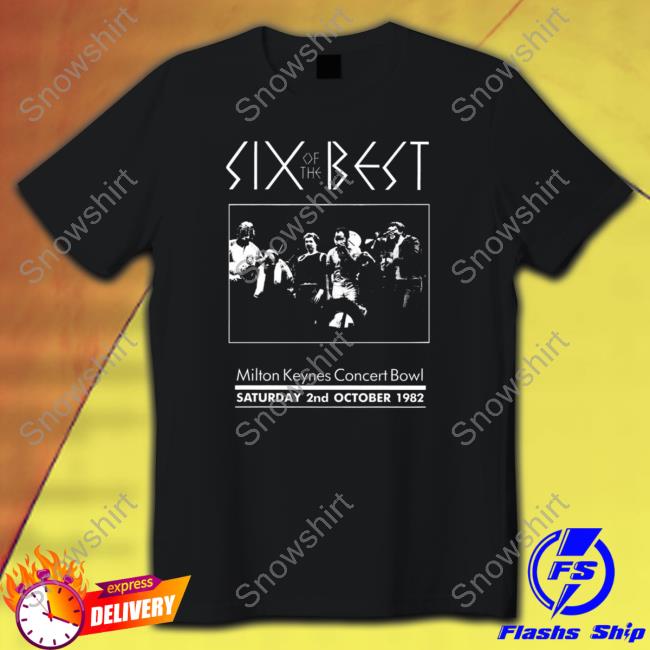 Official Six Of The Best Genesis Band Vintage Hoodie Shirt