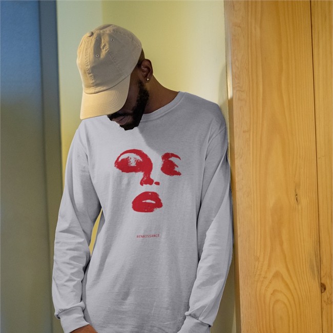 Beyonce Renaissance Face Ringer Shirt Beyonce Merch Store Renaissance Face Ringer T-Shirts Hermiden