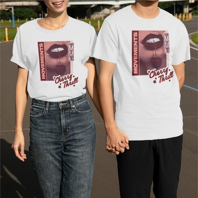 Movements Merch Cherry Thrill T Shirt Donut Friend