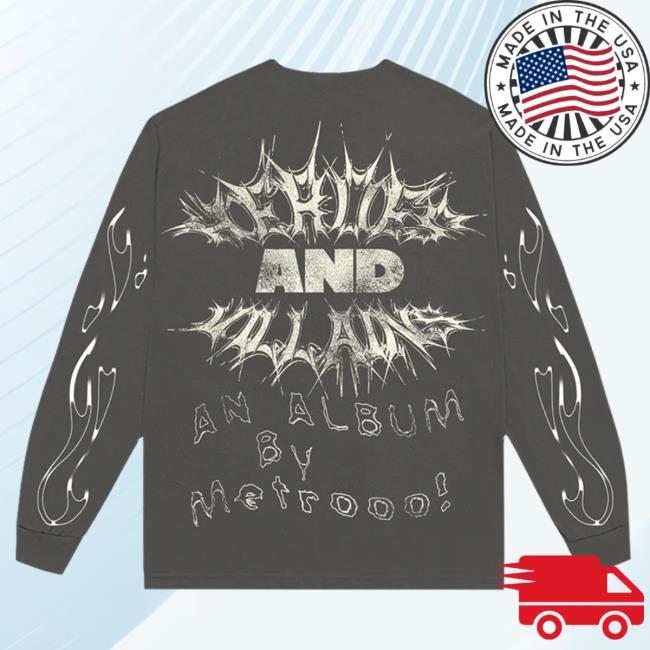 Official Metro Boomin Store Merch Flame L/S T Shirt MetroBoomin Shop Official Metro Boomin Store Merch Flame Long Sleeve Tees MetroBoomin Shop