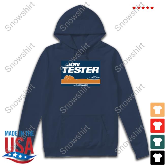 Official Jon Tester Merch Jon Tester U.S. Senate Logo T Shirt