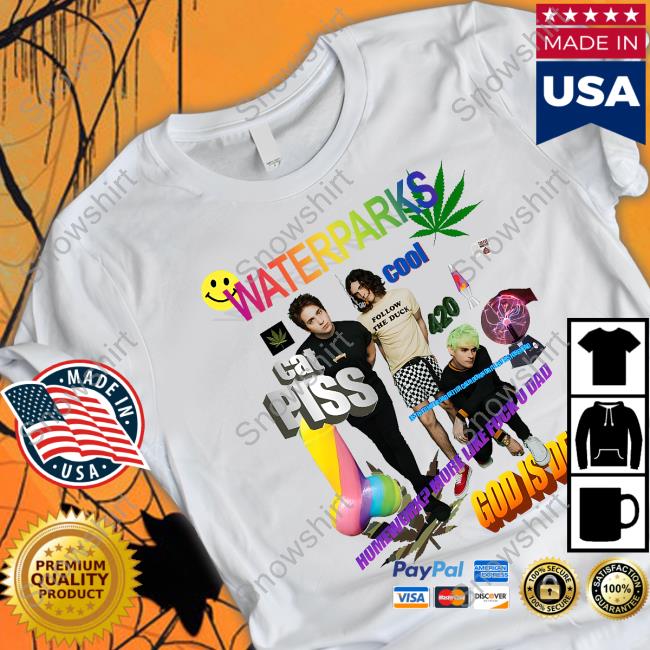 Waterparks Cat Piss God Is Dead T Shirt