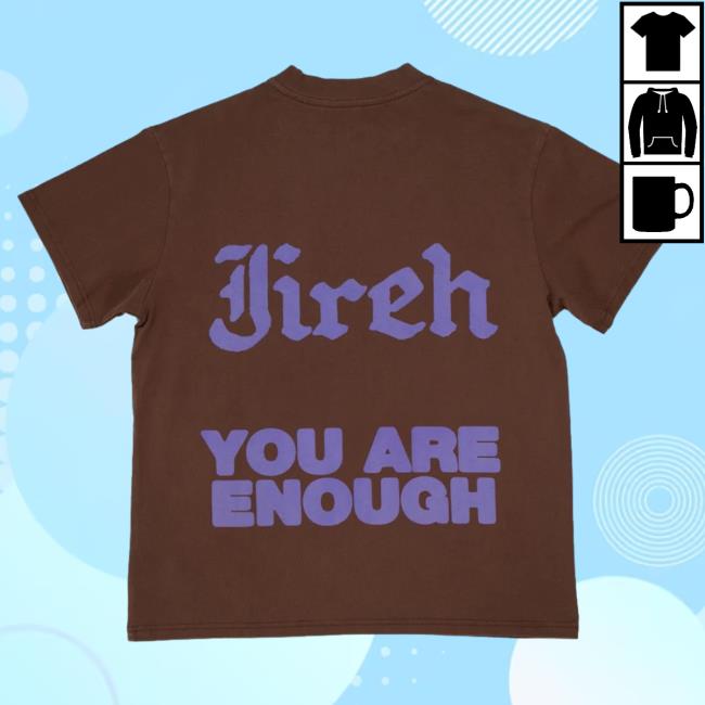 Official Elevation Worship Apparel Merch Shop Jireh Boxy T-Shirts ElevationWorship Store