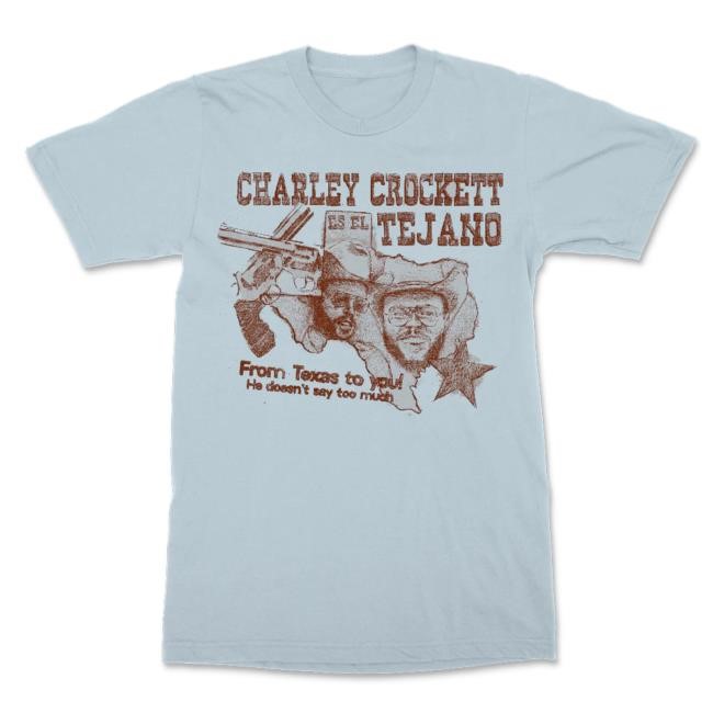 Charley Crockett El Tejano Tee | Vintage Style Print
