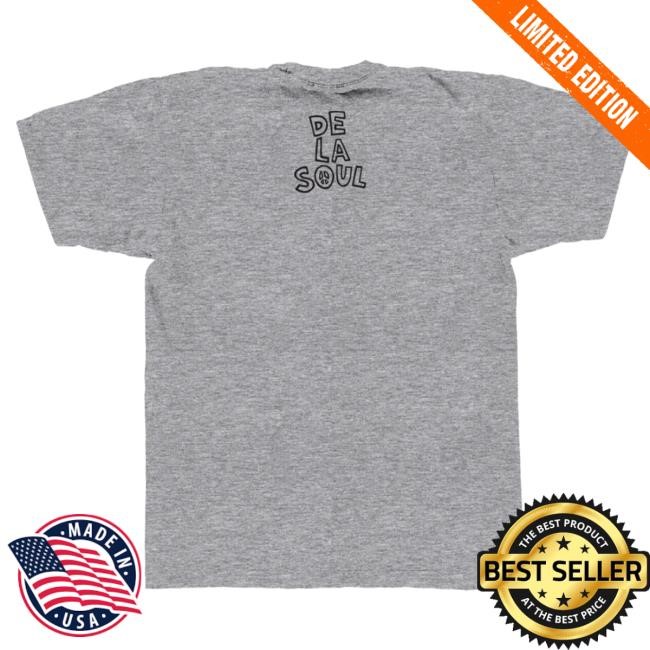 De La Soul Thank You Dave Grey T Shirt De La Soul Merch