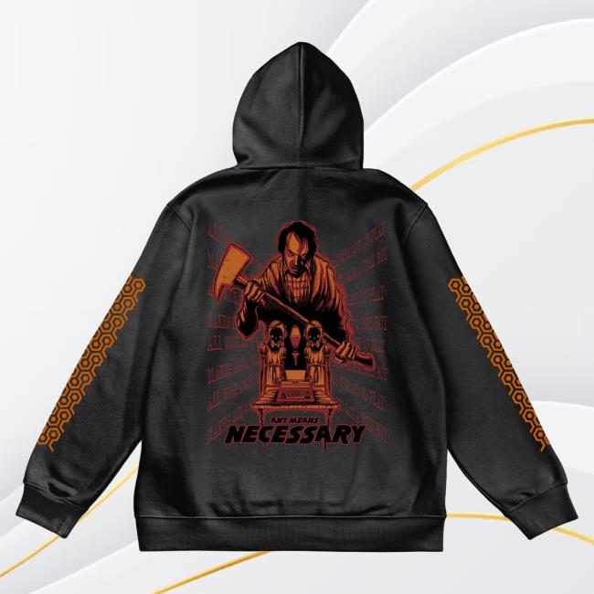 Any Means Necessary Clothing The Shining Pullover Sweatshirt Black