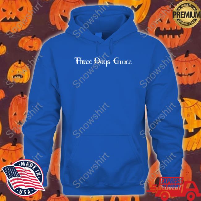 Official Three Days Grace Merch Three Days Grace Black Hoodie Three Days Grace Black Shirts