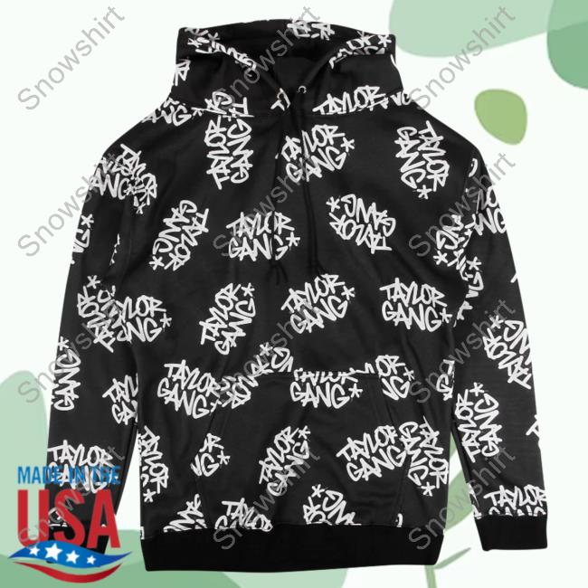Official Taylor Gang Clothing Store All Over Print Team Sweatshirts 3D AOP In Black Taylorgang Merch