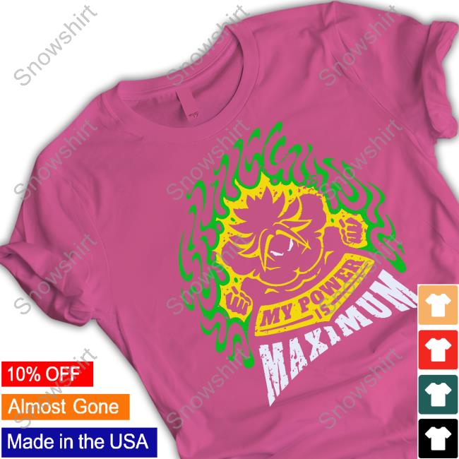 My Power Is Maximum Tank This Shirt Is Maximum