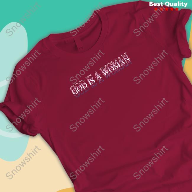 Official Ariana Grande Merch God Is A Woman T-Shirt