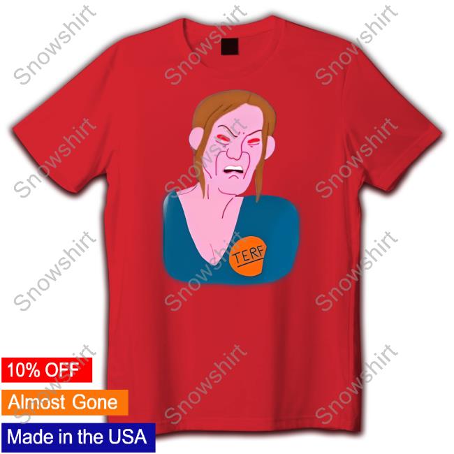 Official JK Rowling Terf Tee Shirt