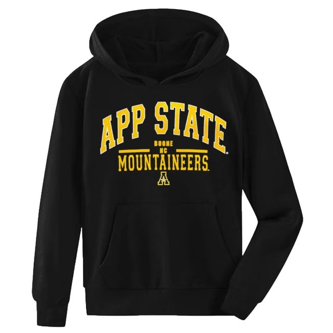 Campusstore Shop Russell Athletics App State Mountaineers Youth Hoodie LS Hoodie