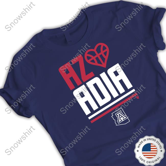 Az Loves Adia Shirt Arizona Basketball