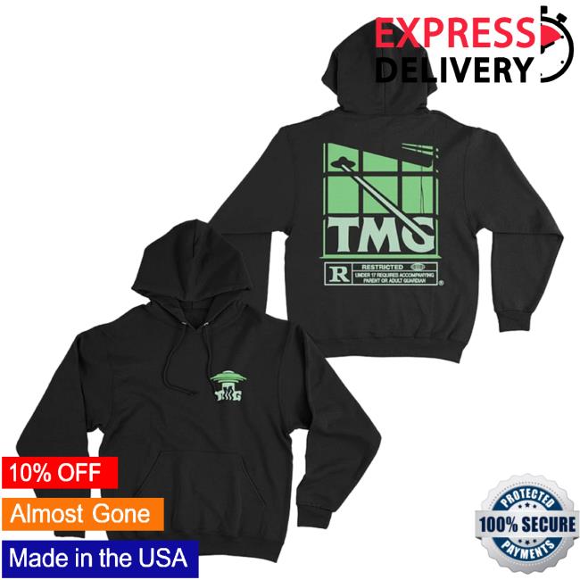 Official Tmg Studios Merch Brooke And Connor Abduction Black Crew neck Sweatshirt
