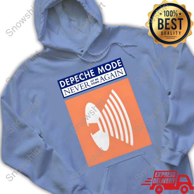 Depeche Mode Merch DM Never Let Me Down Again T-Shirt Official Depeche Mode Merch DM Never Let Me Down Again Shirts