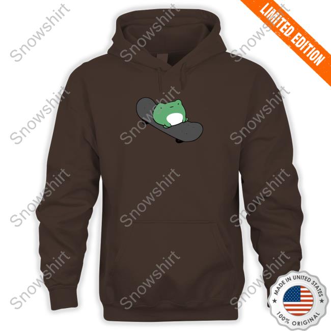 Official Skateboard Frog Hoodie