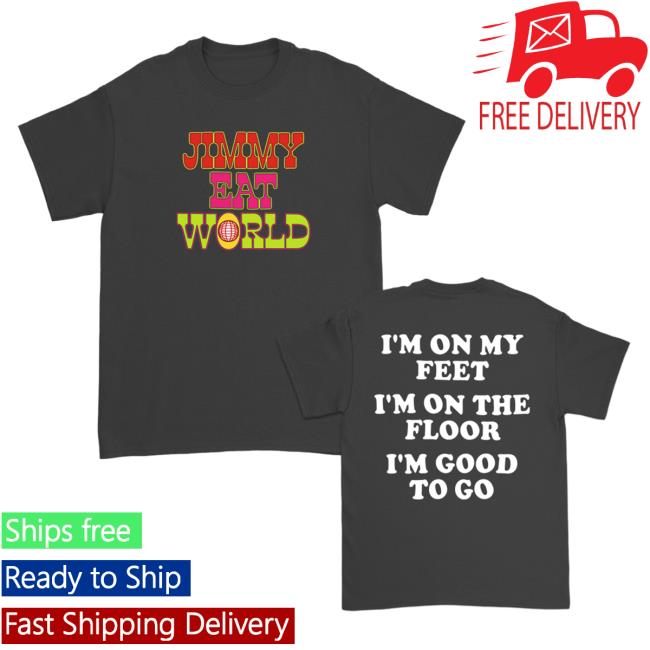Official Jimmy Eat World Merch Good To Go T Shirt