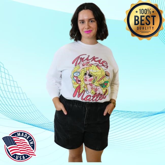 Official Trixie Mattel Merch Store Shop Trixie Mattel T Tour Crew neck TrixieMattel