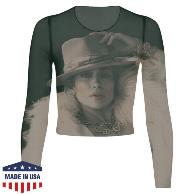 Official Jennifer Lopez Merch Store Jennifer Lopez ...Now Iconic Sheer Long Sleeve Tshirt Jennifer Lopez Apparel Clothing Shop JenniferLopez