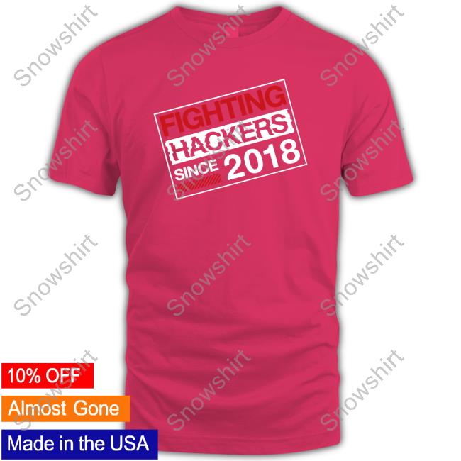 Vision Ish Fighting Hackers Since 2018 Shirts Vision Ish Fighting Hackers Since 2018 Sweatshirt