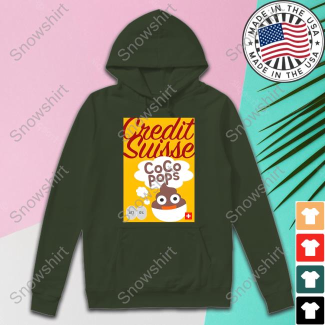 Credit Suisse CoCo Pops Shirt Credit Suisse CoCo Pops Tee Shirt