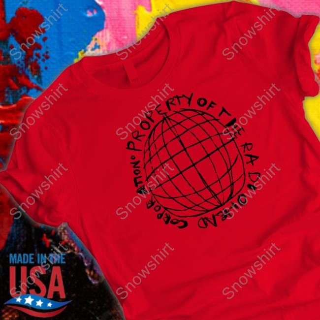 Official Property Of The Radiohead Corporation Long Sleeve T Shirt