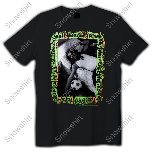 Market Studios Bob Marley Soccer Long Sleeve T-Shirt
