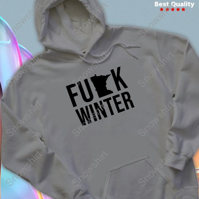Fuck Winter Shirt Grey
