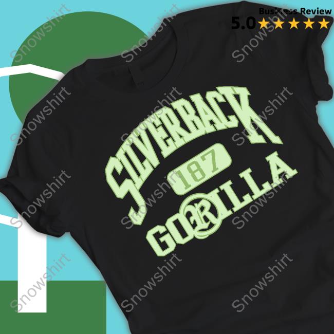 Ramirez Merch Silverback Gorilla Black Sweatshirt Ramirez Merch Silverback Gorilla Black Shirt