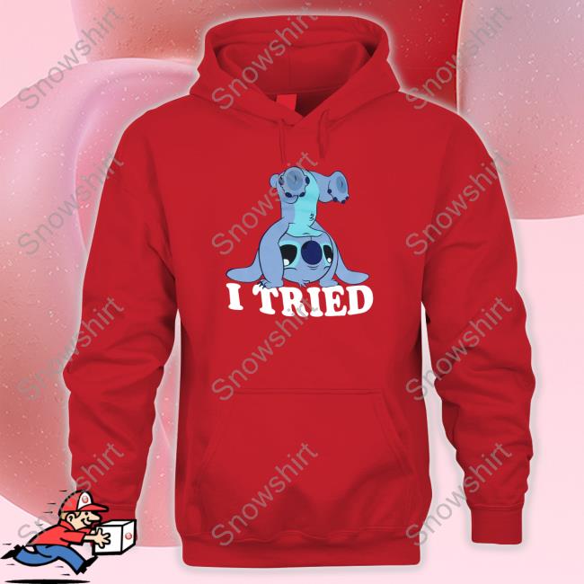 Official Lilo & Stitch I Tried Stitch T Shirt Official Lilo & Stitch I Tried Stitch Shirt