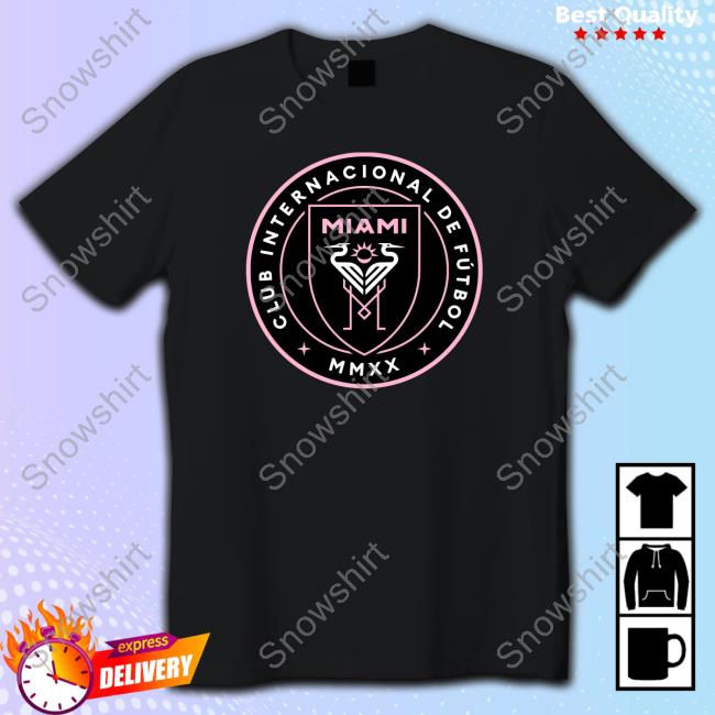 Official Inter Miami CF Tee Shirt Inter Miami CF Long Sleeve Tee