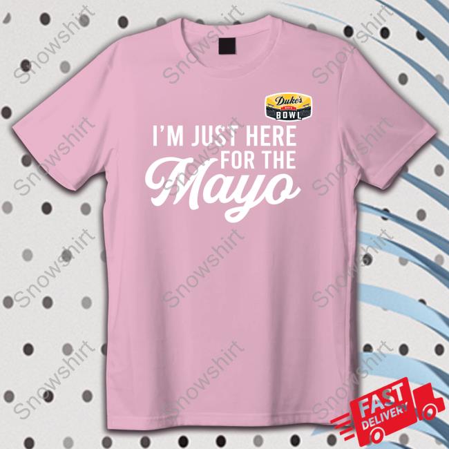 SportsCenter I'm Just Here For The Mayo Shirt I'm Just Here For The Mayo Long Sleeve Tee Sports Center
