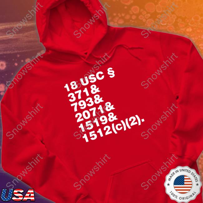 Crimes & Crimes & Crimes Hoodie 18 Usc 371& 793& 2071& 1519& 1512(C)(2) 18 Usc 371& 793& 2071& 1519& 1512(C)(2) Shirts
