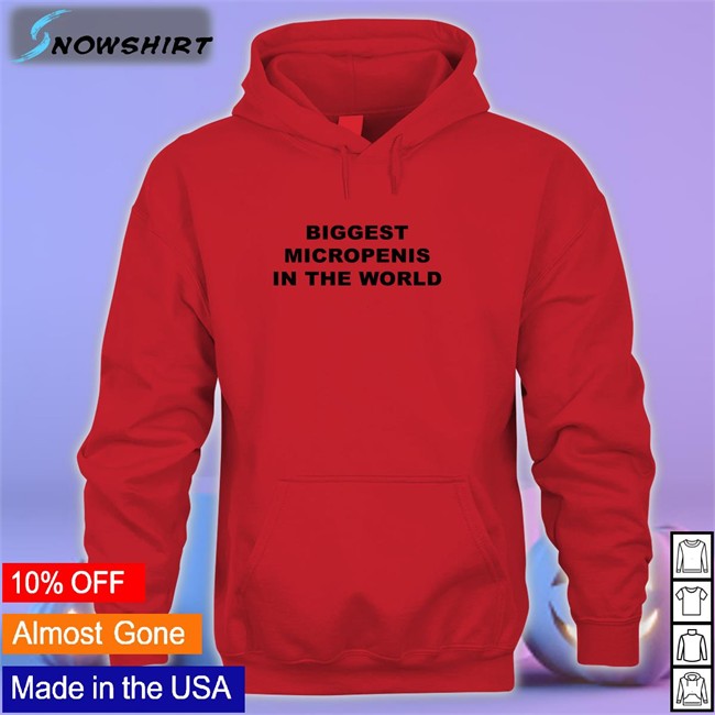 Shirts That Go Hard Biggest Micropenis In The World Long Sleeve Tee Goodshirts Merch