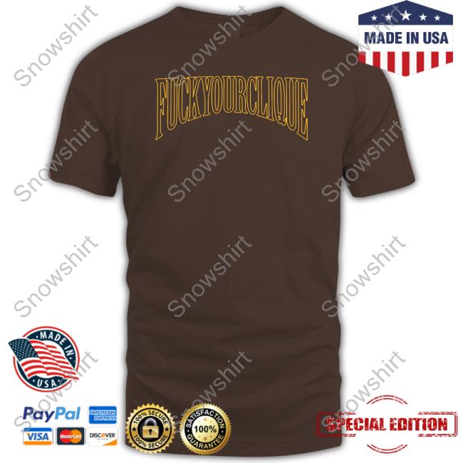 Fuckyourclique Merch Fuckyourclique Logo Sweatshirt Official Fuckyourclique Logo Tee