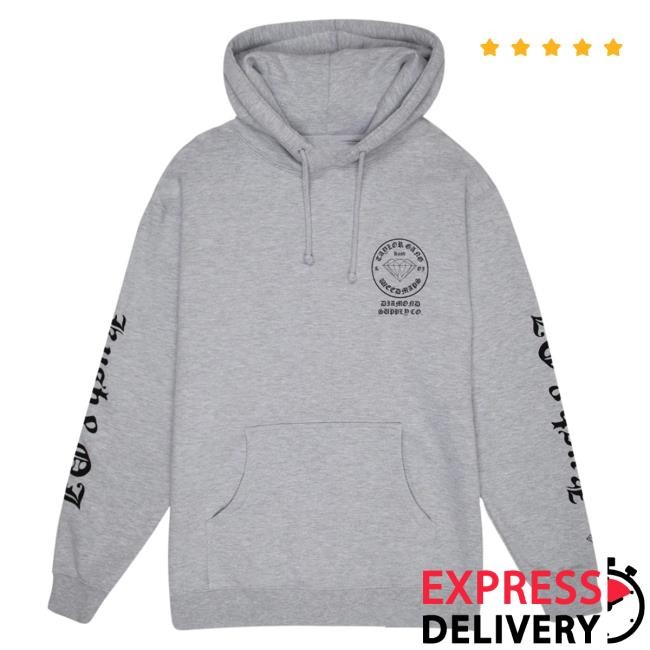 Official Wiz Khalifa Merch Store Taylor Gang Diamond Supply x Taylor Gang OG Seal Hood TaylorGang
