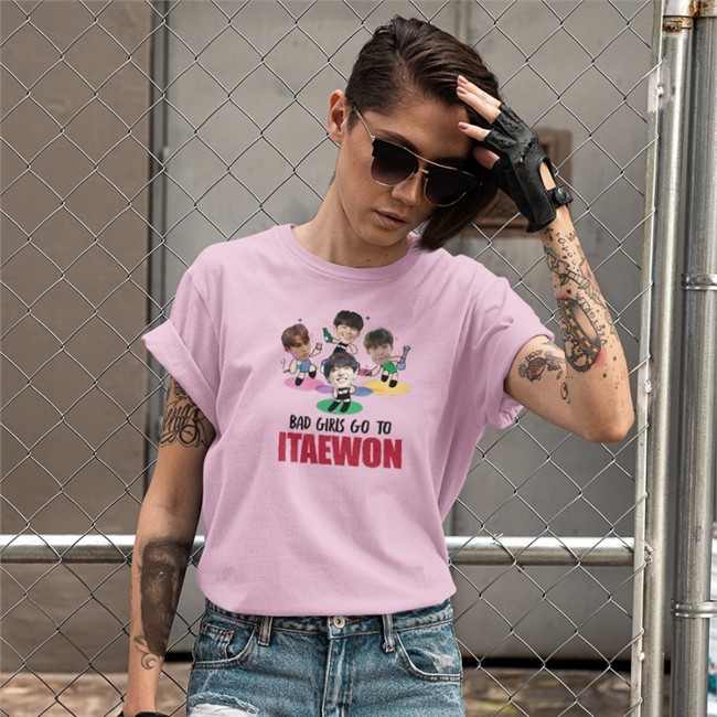 Bad Girls Go To Itaewon Long Sleeve T Shirt Reopened