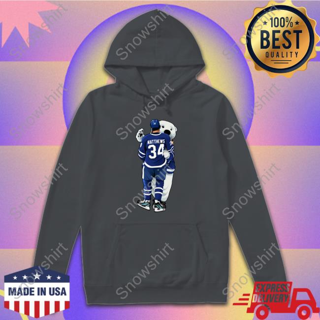Official Matthews Hug Carlton The Bear T-Shirt Matthews Hug Carlton The Bear Teeruto Sweatshirt