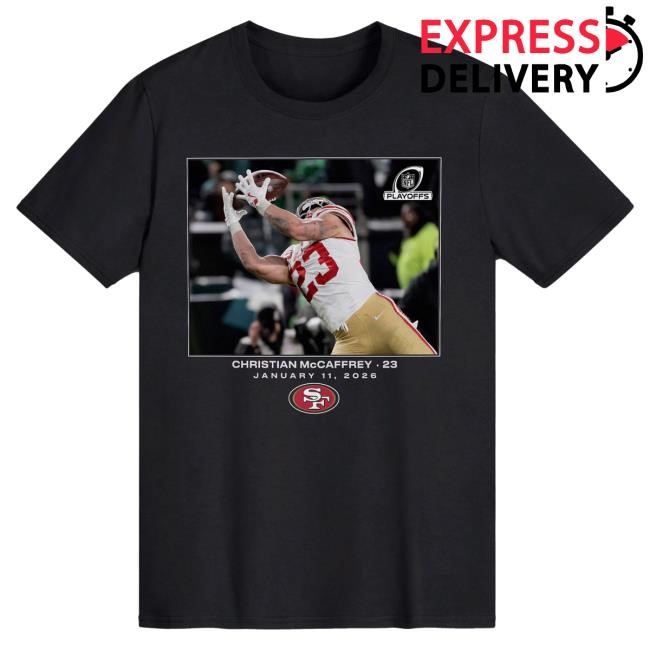 McCaffrey 49ers NFL Wild Card Long Sleeve for Stadium Fits