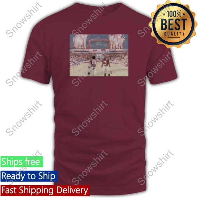 Trey Benson State Champs Collab WHT T-Shirt Official State Champs Collab WHT Long Sleeve T-Shirt
