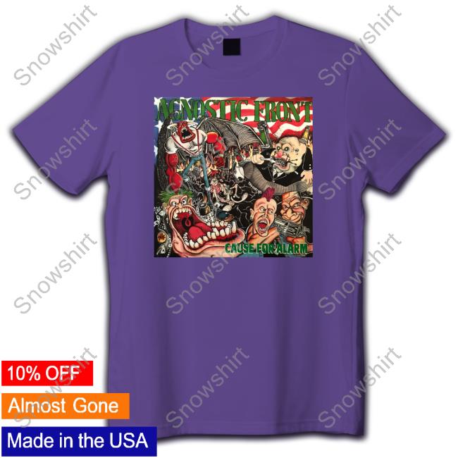 Official Agnostic Front Cause For Alarm Tee