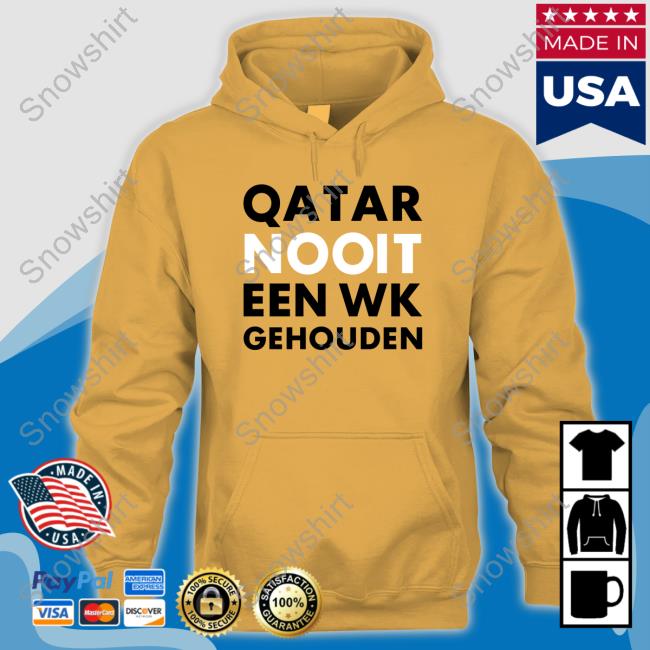 Official Hét Wk 2022 Qatar Nooit Een Wk Gehouden Shirt Long Sleeve Tee Hét Wk 2022 Qatar Nooit Een Wk Gehouden Shirt Rob Scheepers Shop New Shirt