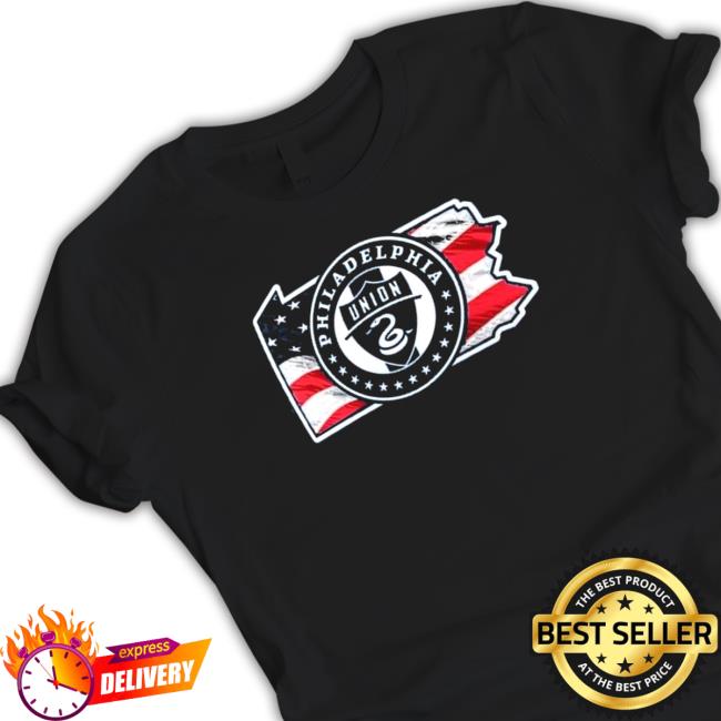 Men’s Philadelphia Union Royal Banner State T Shirt