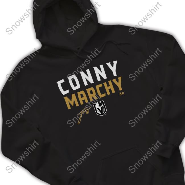 Vegas Golden Knights Conny Marchy Hoodie Breaking T Conny Marchy Tee