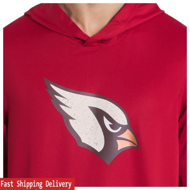 Official NFL Apparel Men's Arizona Cardinals Nike Red 2025 Rivalries Collection Sideline Hood ArizonaCardinals