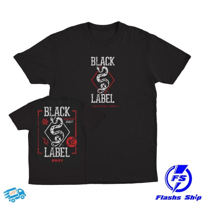 Black Label 'Gold Snake' New Shirt KT8 Merch Shop