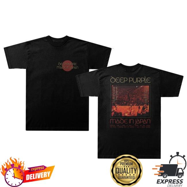 Deep Purple Made In Japan Deluxe Box Set Tshirt