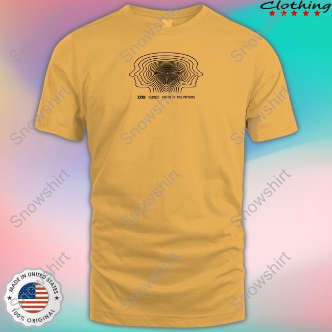 Official Louis Tomlinson Merch Faith In The Future World Tour Ecru T-Shirt Louis Tomlinson Merch Faith In The Future World Tour Ecru Tee
