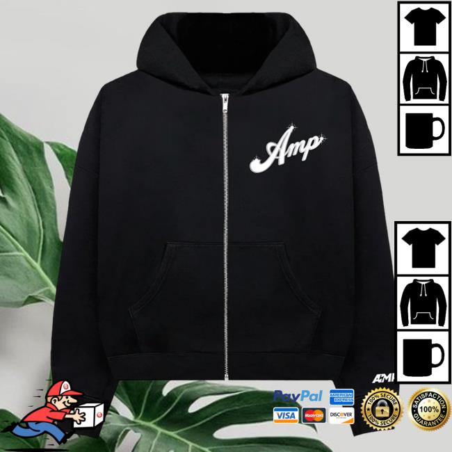 Official Amp Merch Store Retro Zip Sweatshirts Amp Shop Clothing