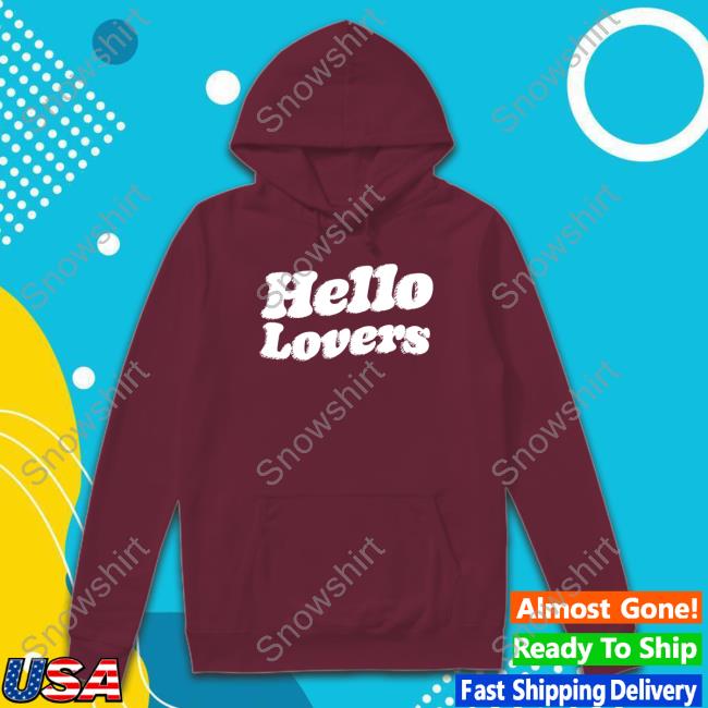 Niall Horan Merch Hello Lovers Logo Long Sleeve Niall Horan Merch Hello Lovers Logo T-Shirt